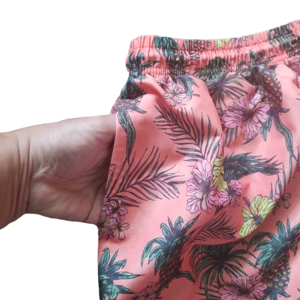 UZZI‎ Active Wear Men's Tropical Swim Trunks Sz. XXL